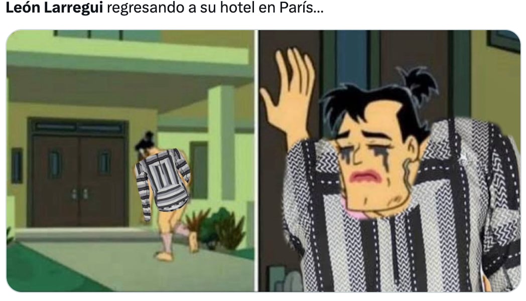 Memes de León Larregui golpeado en París