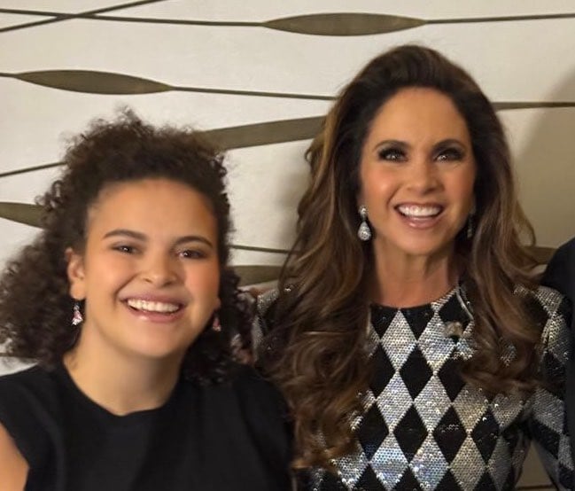 Lucero junto a su hija, Lucero Mijares