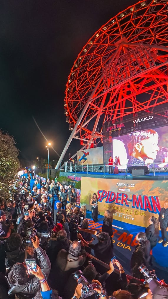 Aztlán Feria de Chapultepec recibe el Fan Event de Spider-Man: Un Nuevo Día.