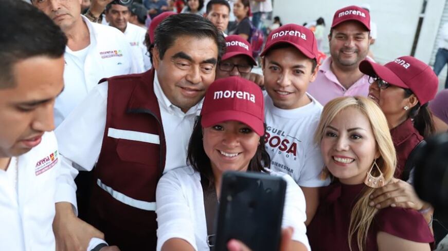 Morena, a la cabeza en la intención del voto en Puebla: Encuesta