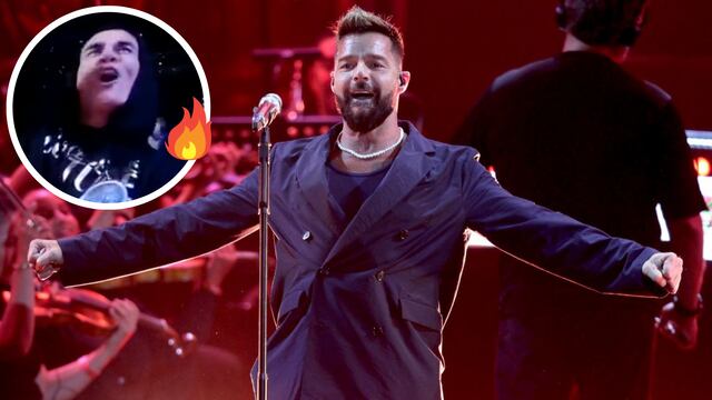 David Zepeda reapareció en concierto de Ricky Martin en CDMX y lo disfrutó al máximo.