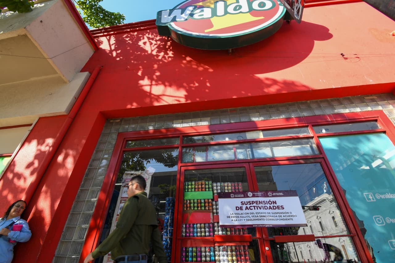 Waldo’s suspende tiendas en Sinaloa por fallas de seguridad