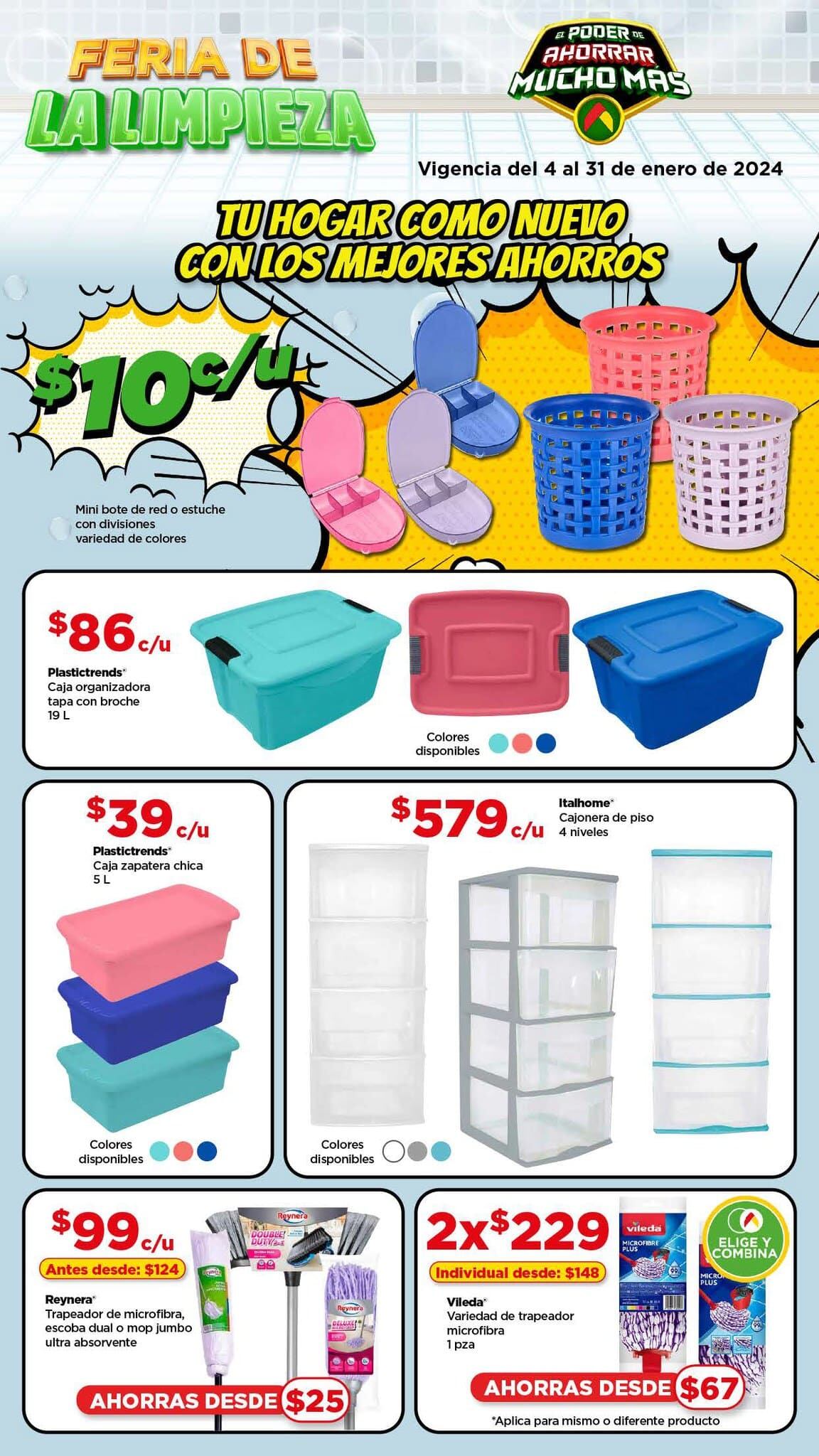 Ofertas Bodega Aurrerá feria de la limpieza 19 a 31 de enero 2024: Estos son los mejores precios