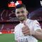 Tecatito Corona luce la camiseta del Sevilla FC en el Estadio Ramón Sánchez Pizjuán