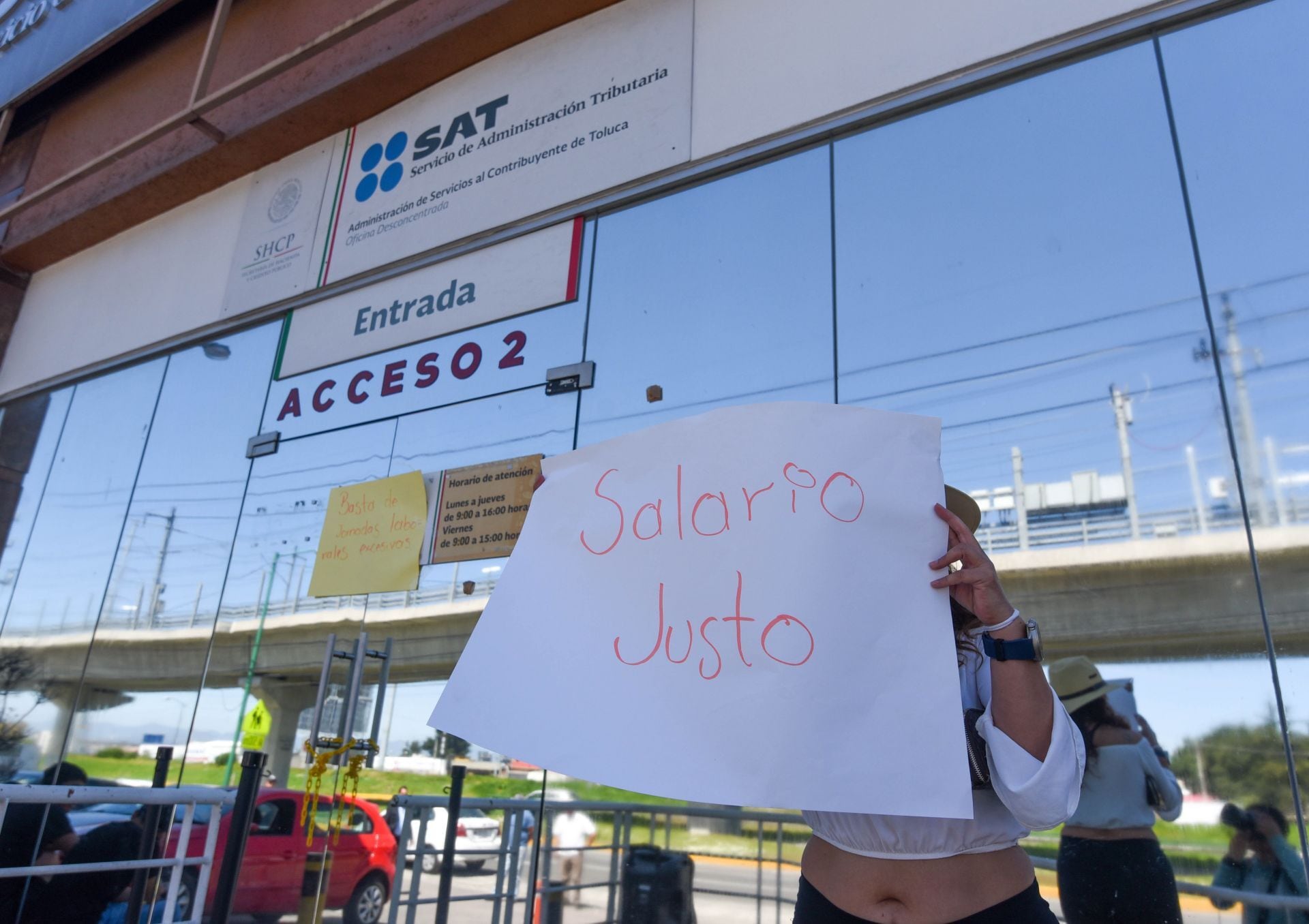 Protestas SAT