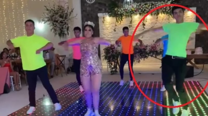 Chambelán opaca a quinceañera