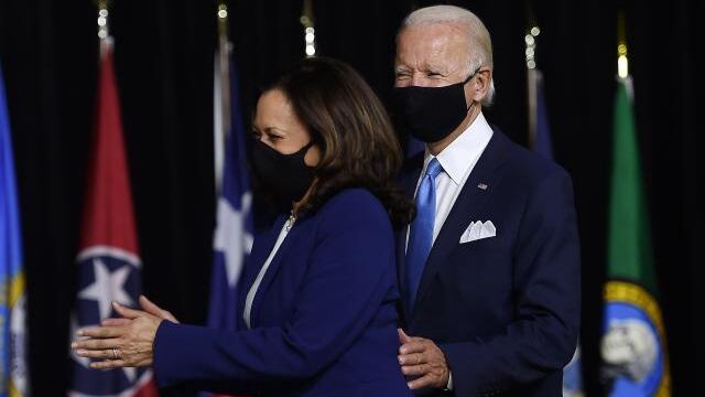 Kamala Harris y Joe Biden