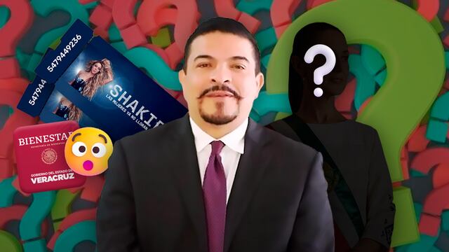 Juan Javier Gómez Cazarín, delegado del Bienestar, ofrece boletos de Shakira