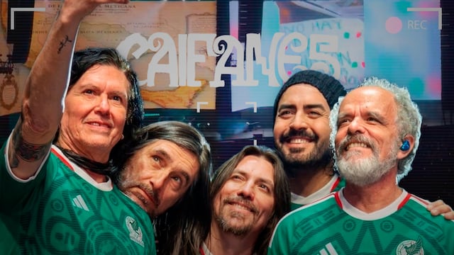 Caifanes rinde homenaje a la Selección Mexicana en su concierto de Estadio GNP Seguros.