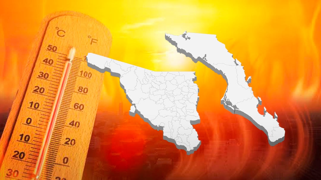 Calor extremo en Baja California y Sonora: esperan hasta 45 grados este domingo