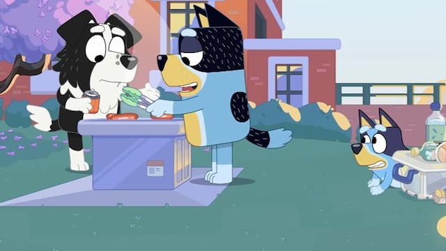 Bluey y Bingo juegan a ser espías