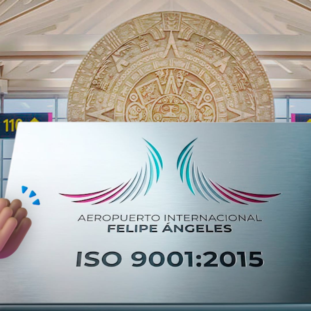 AIFA obtiene certificación ISO 9001:2015 para su sistema de gestión de calidad