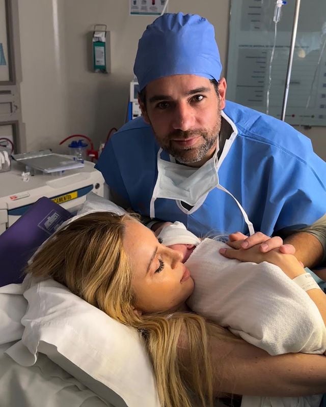 Shanik Aspe comparte el nacimiento de su hijo Valentino.