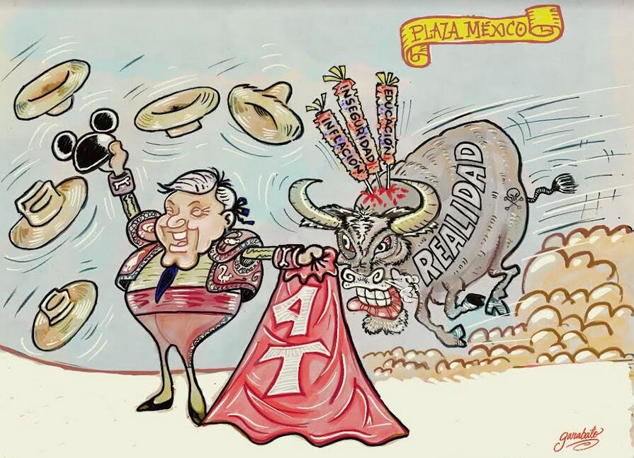 Cartón sobre percepción ciudadana/Garabato