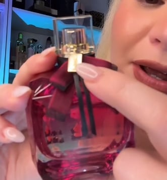 Este es el perfume de Wendy Guevara.