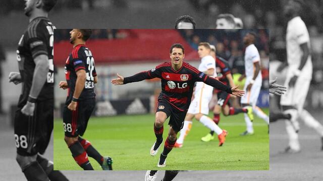 Bayer Leverkusen utiliza imagen de Chicharito para promover el duelo ante el Stuttgart