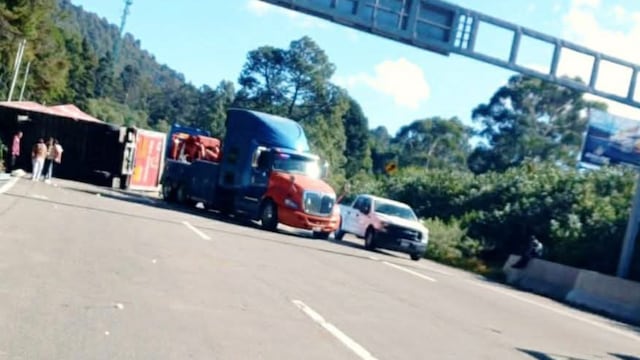 Accidente Autopista México-Toluca hoy 30 de enero de 2025