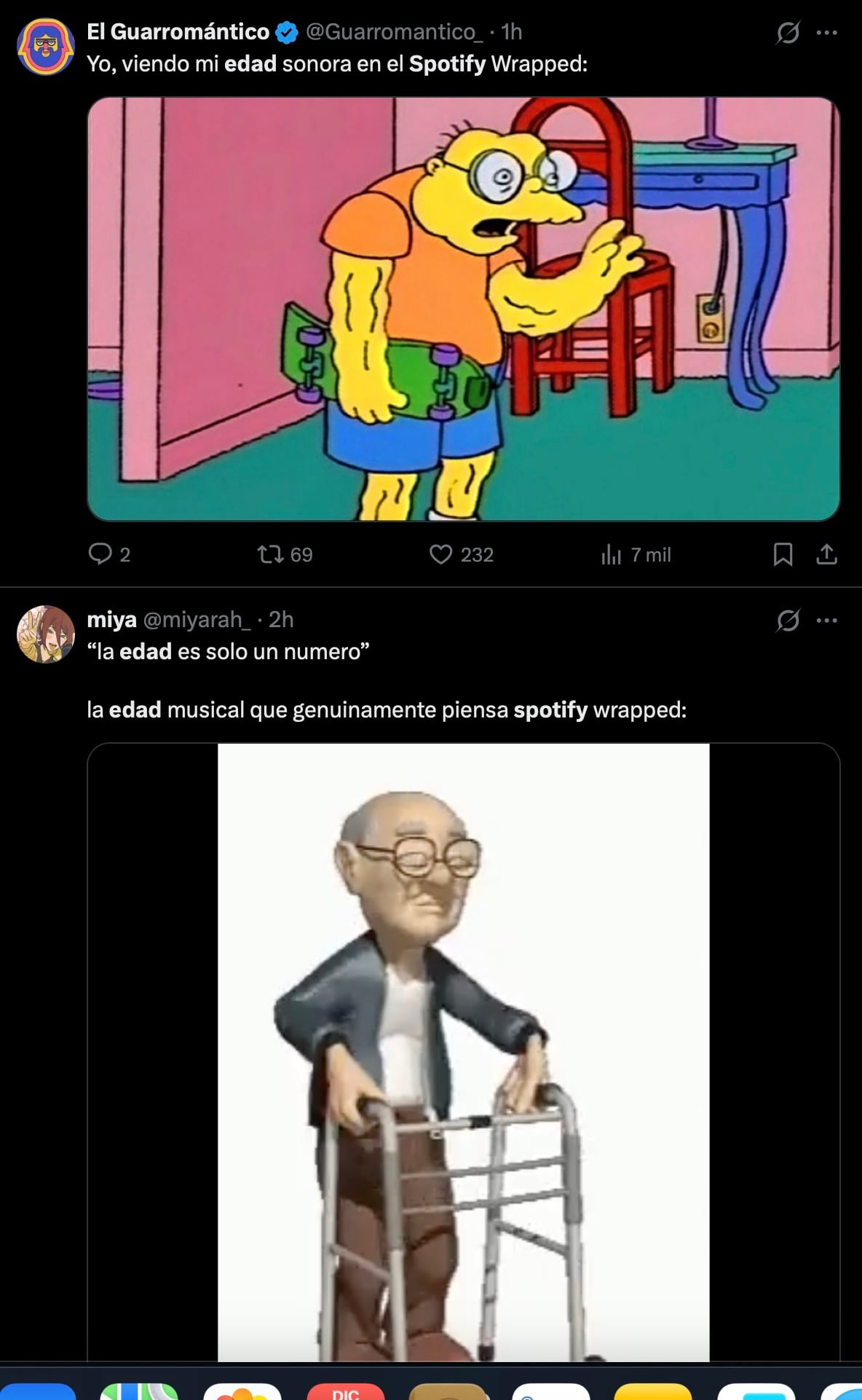 ¿Te hizo sentir viejo el Spotify Wrapped 2025? Estos son los mejores memes sobre la edad