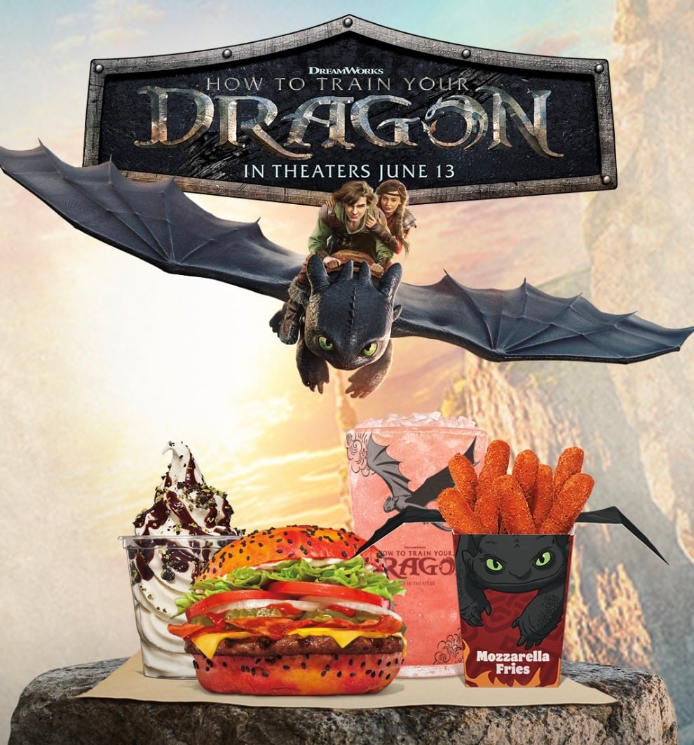 Cómo entrenar a tu dragón en Burger King