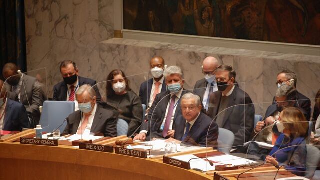 AMLO en la ONU
