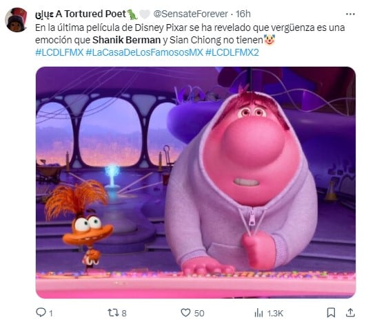 Memes exigiendo la salida de Shanik Berman de La Casa de los Famosos México 2024 por traidora