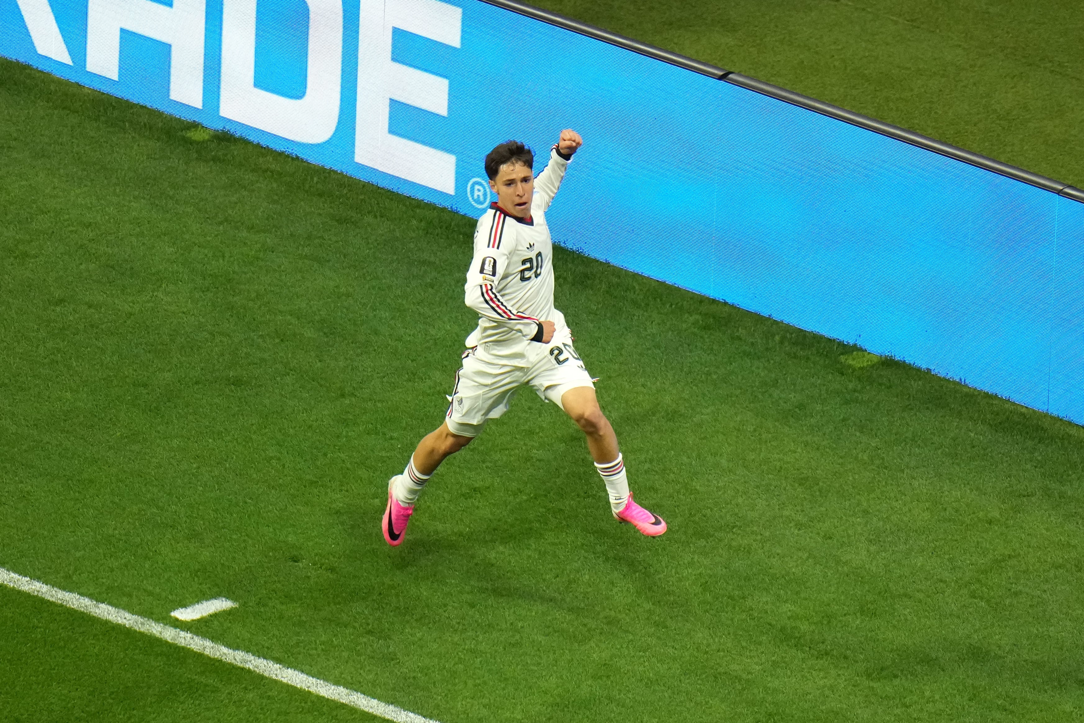 Mateo Chávez porta el número 20 con México en el Mundial 2026.