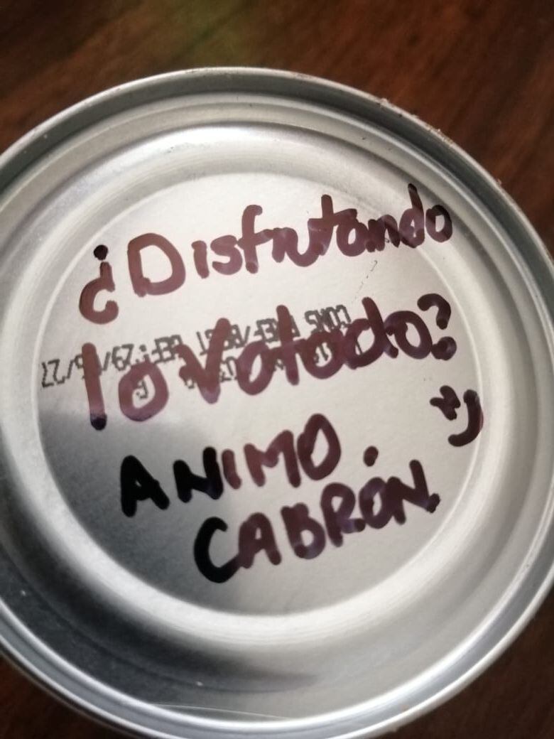 Mensajes contra la 4T en despensas para damnificados de Guerrero