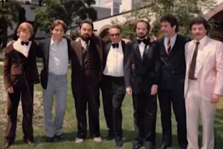 Jacobo Grinberg junto a sus hermanos