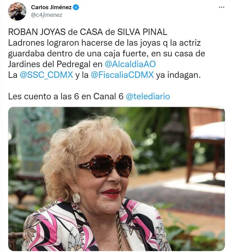 Tuit de Carlos Jiménez
