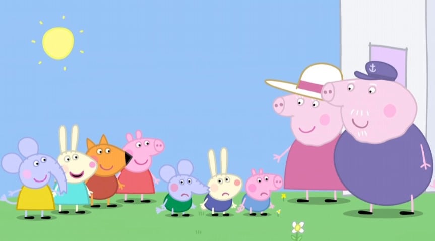 Felices Pascuas con Peppa Pig