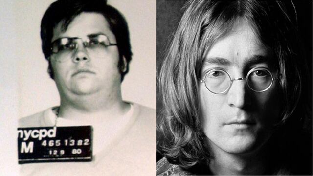 John Lennon y Mark David Chapman