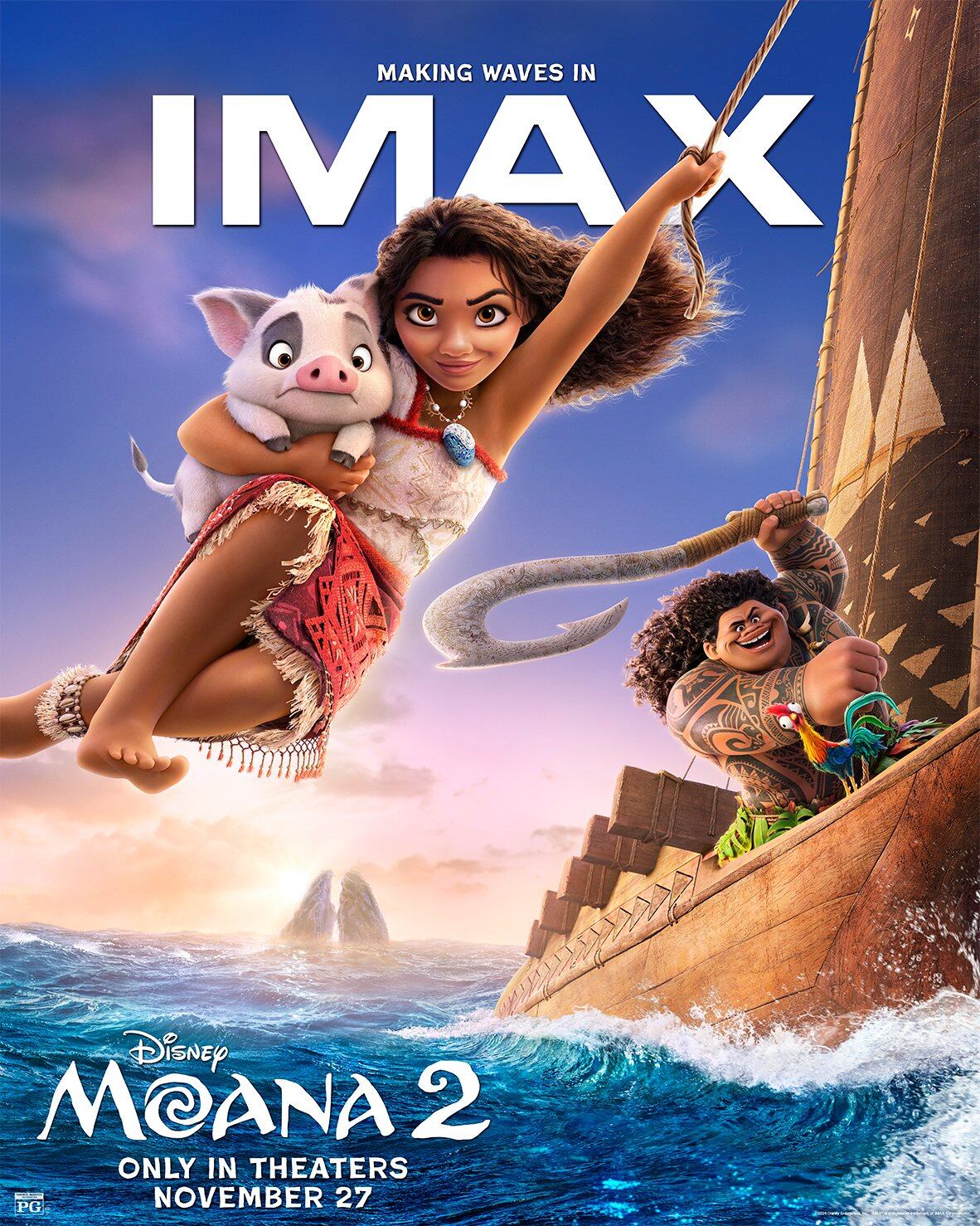 Nuevos pósters de Moana 2