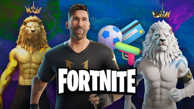 Skin de Messi en Fortnite