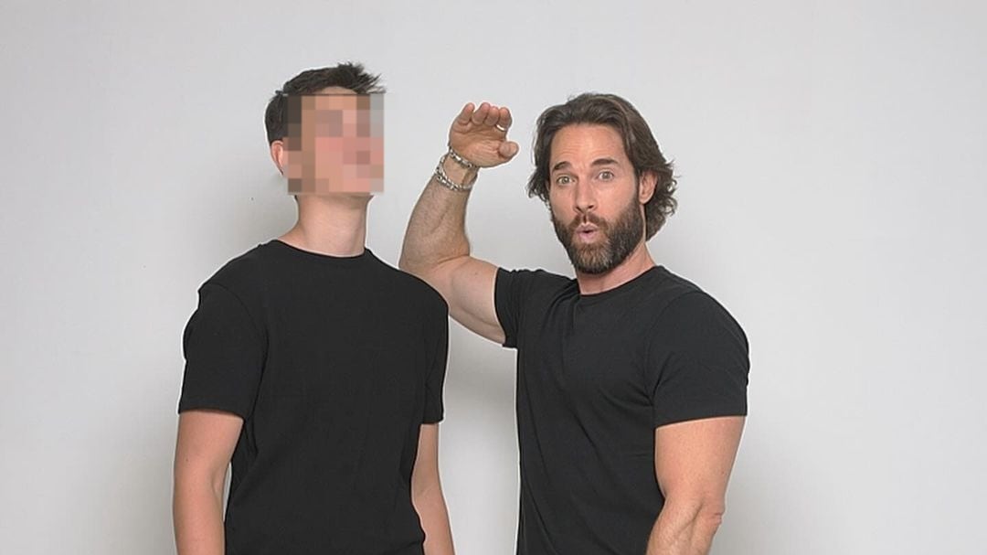 El hijo de Sebastián Rulli apenas tiene 13 años y ya está más alto que él