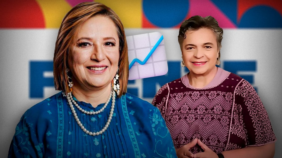 Xóchitl Gálvez supera a Beatriz Paredes por 15 puntos en encuesta; Frente Amplio por México llama a conferencia más tarde