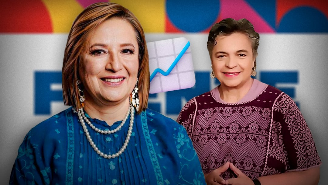 Xóchitl Gálvez supera a Beatriz Paredes por 15 puntos en encuesta del Frente Amplio por México