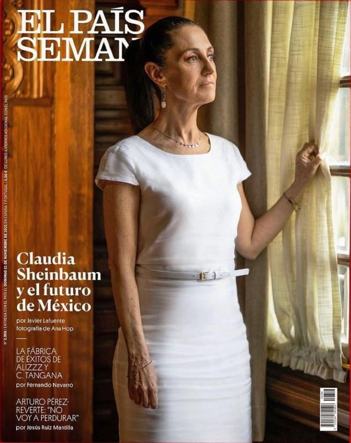 Claudia Sheinbaum en El País