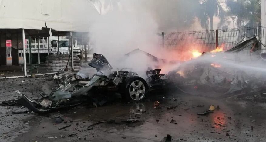 Coche-bomba en Celaya el 8 de marzo.