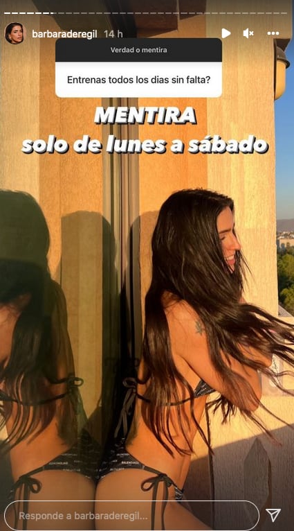 Bárbara de Regil se sincera sobre su rutina.