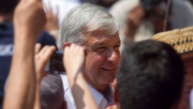 Andrés Manuel López Obrador, candidato de la coalición Juntos Haremos Historia