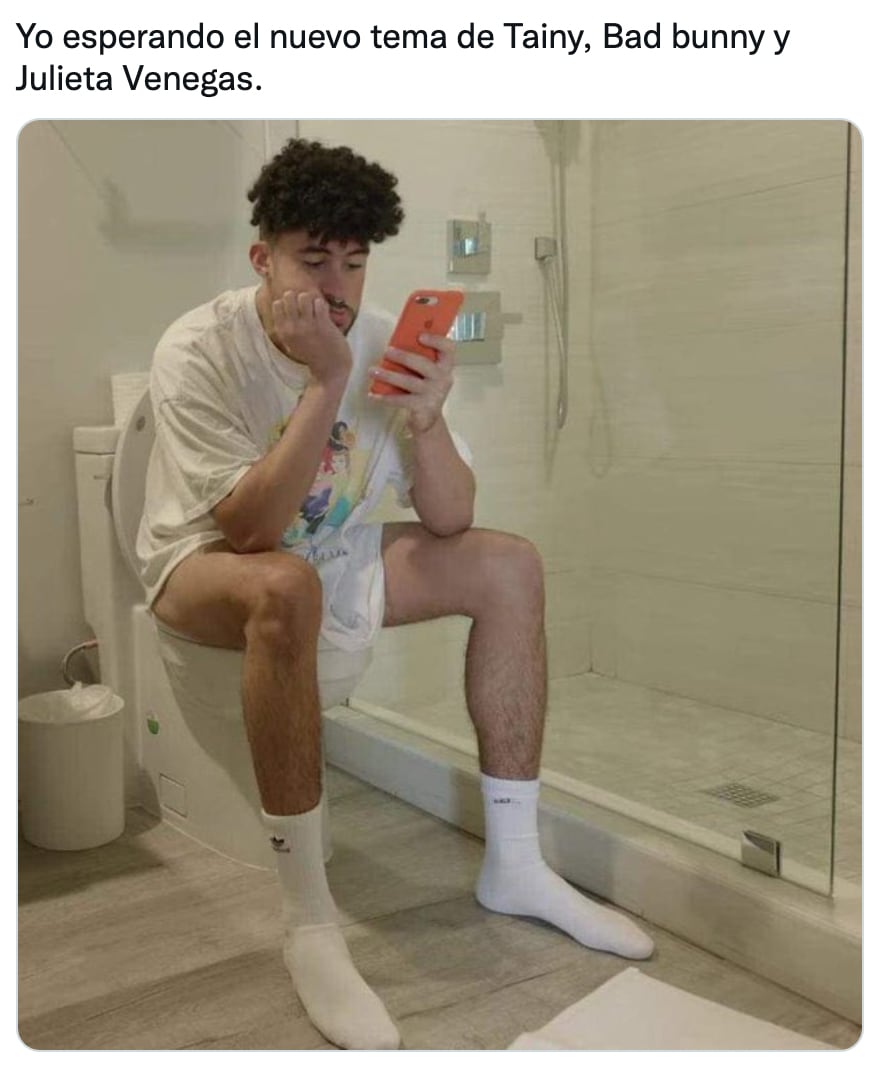 Meme nueva canción de Julieta Venegas y Bad Bunny