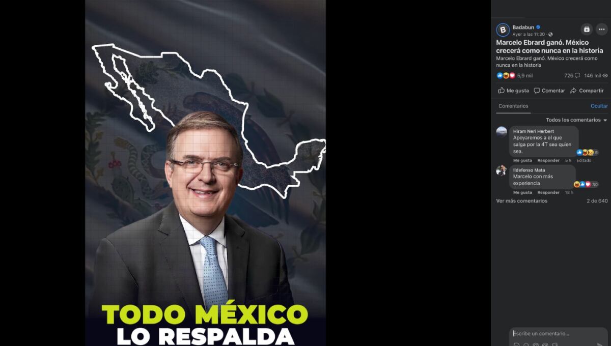Anuncio de Badabun