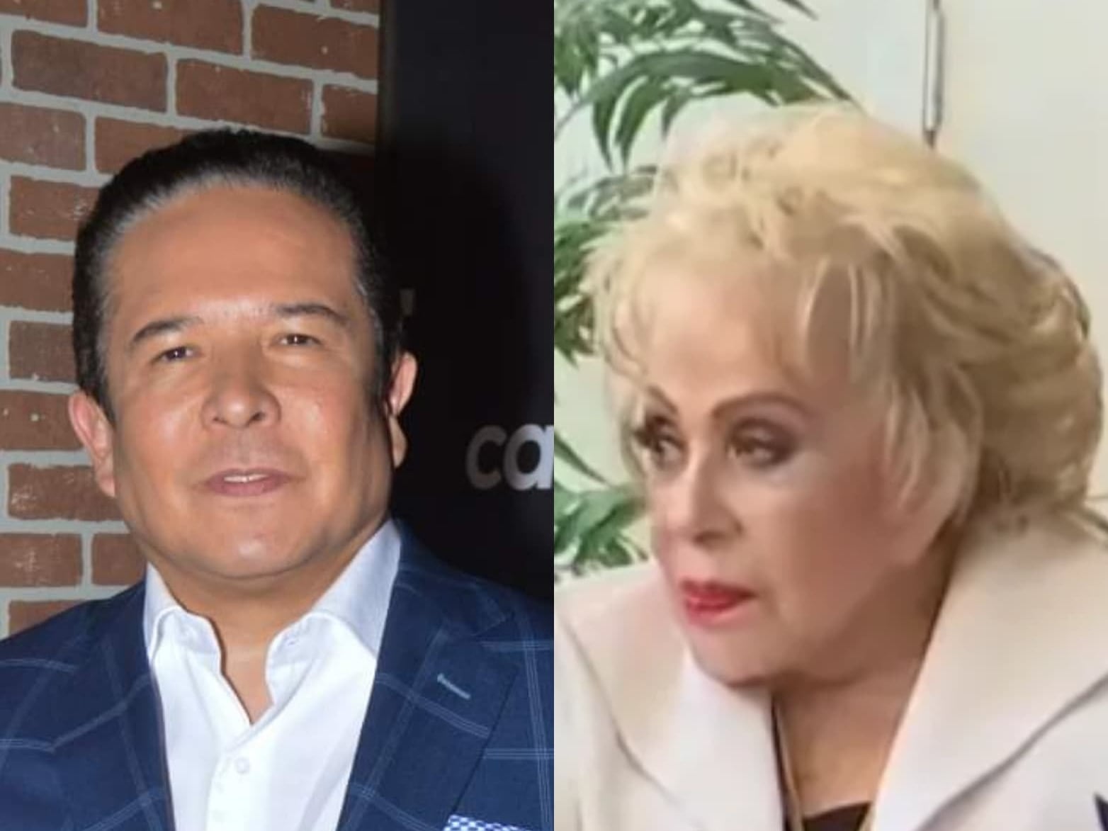 Gustavo Adolfo Infante y Silvia Pinal.