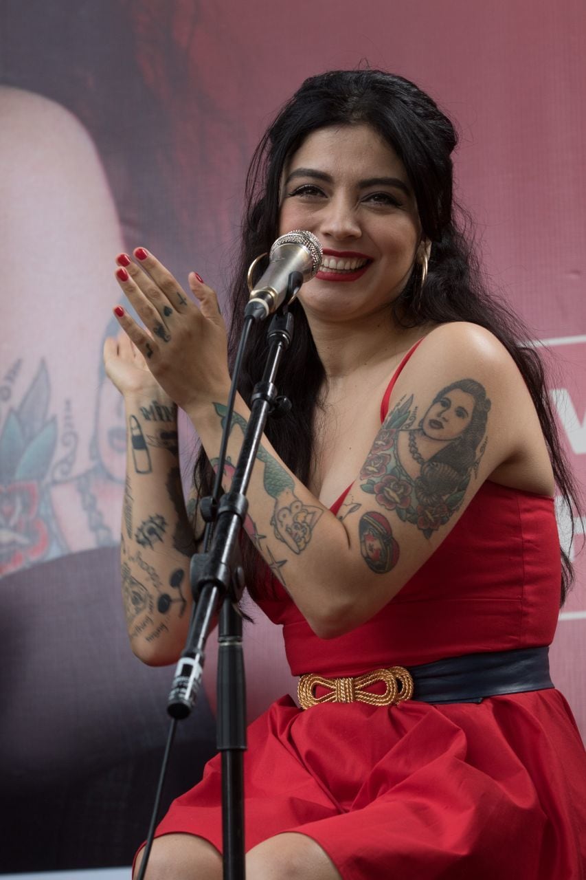 Mon Laferte, cantante.