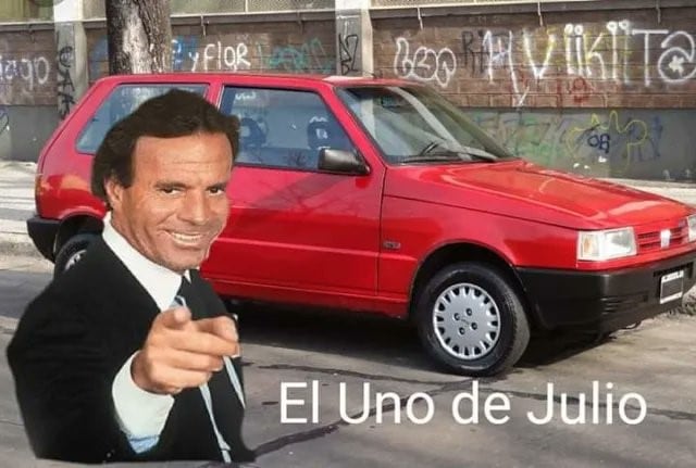 Memes de julio no descansan al clásico Julio Iglesias para darle la bienvenida al séptimo mes