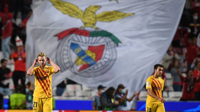 El FC Barcelona cayó por goleada ante el Benfica