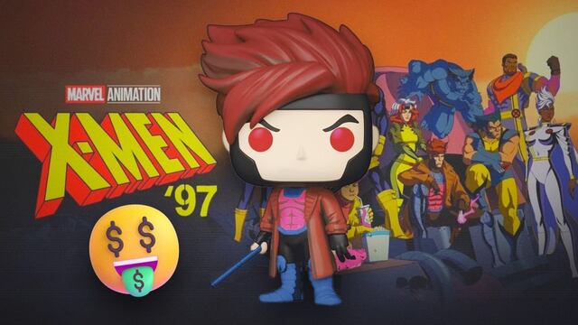 Gambito en Funko Pop! Colección de X-Men ’97
