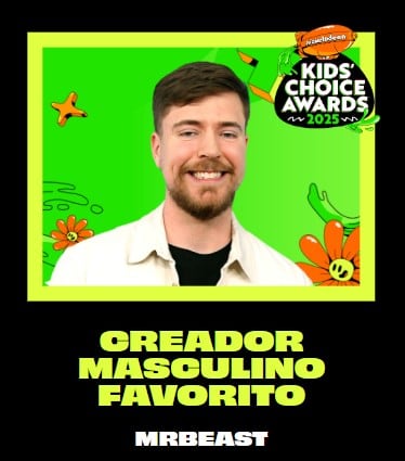 Ganadores Kids Choice Awards 2025
