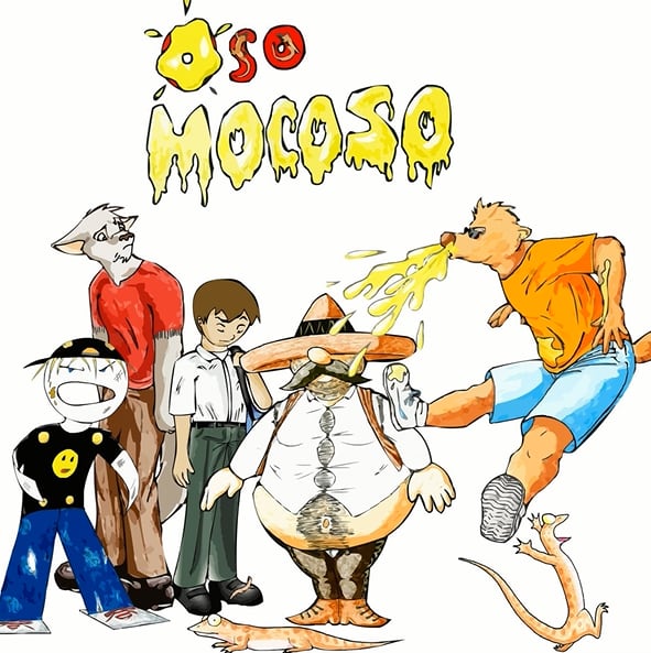 Disco en el que se incluyó "10 Lagartijos", la canción infantil de PXNDX.