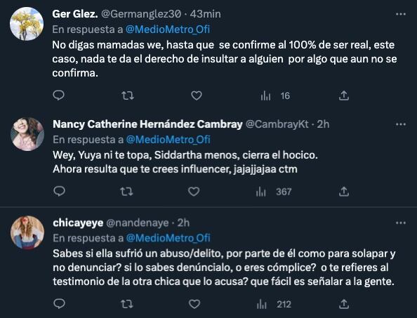 Usuarios responden a ataques desde cuenta de Medio Metro en contra de Yuya